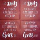 TX-092 Text - 3-lagig - Wir müssen Fett verbrennen...