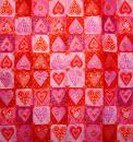 189 Heart / Hearts - 4-ply - Paper Design - Handkerchief