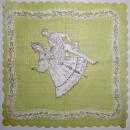 147 Jahrhundert - 1-lagig / Wellenrand - 15.5x16cm