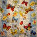 009 Butterflies - 3-ply (blue) - Ihr