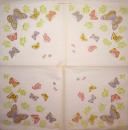 237 Butterflies - 1-ply - CS - 27x27cm - Scandinavian / Dänemark