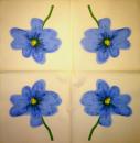 200 Anemones, Poppy - 3-ply - Chris Piper