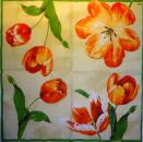 081 Tulpen - 3-lagig (rot/orange) - Ihr