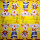 076 Clowns - 3-ply - Duni