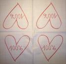 137 Heart / Hearts - 3-ply