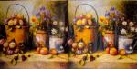 031 Cherries,  Plums - 3-ply - Ihr