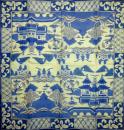 ASI-103 Asia - 4-ply (white/blue) - CASPARI - Williamsburg - Handkerchief