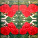 ROS-0724 Roses - 3-ply