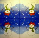 263 Snowman - 1-ply - Waved Edge