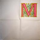 TX-474 Scripture - 1-ply / Wave Edge - M - 34x34cm