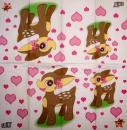 HIR-387 Deer - 4-ply - Sniff - Handkerchief