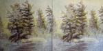 185 Winter Landscape - 3-ply - Home Fashion